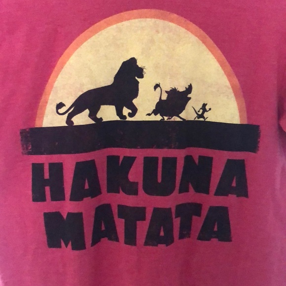 Hakuna Matata Disney t-shirt - Picture 3 of 4